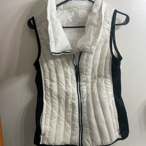 Calvin Klein White Puffer Vest